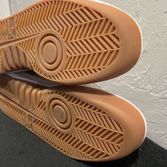 🔥🔥 PUMA California Hollywood CA 101 Metallic Gold Gum Bottom Men's 10 - PERFEC - Picture 14 of 15